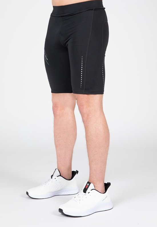 Gorilla Wear Cooper Short Tights - Zwart - M van Gorilla Wear