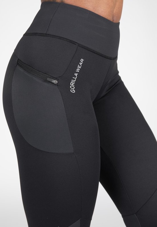 Gorilla Wear Monroe 7/8 Leggings - Zwart - XS van Gorilla Wear