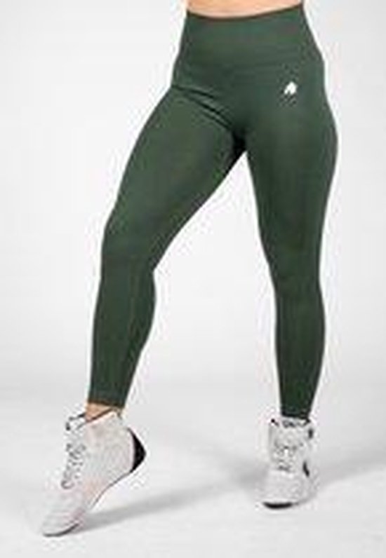 Gorilla Wear Neiro Seamless Legging - Legergroen - S/M van Gorilla Wear
