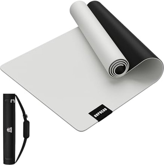 Grote Anti-Slip Yogamat 183x76cm - 5mm Dikte, Voor Yoga en Pilates, Inclusief Draagtas