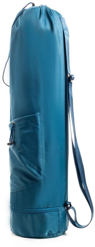 Grote opbergtas voor yogamat - Verstelbare banden + natte barrière + waterfleshoes - Multifunctionele pilatestas - Blauw van Avoalre