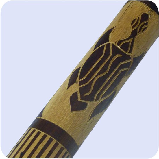 Grote Regenstok van Bamboe (60 cm) - Rustgevend Percussie Instrument voor Ontspanning en Therapie van Merkloos