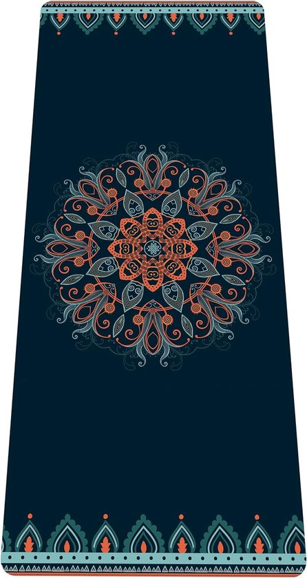 Grote TPE-yogamat, dikke, antislip oefenmat met draagtas, milieuvriendelijke yogamatten voor vrouwen, pilates en vloeroefeningen, trainingsmatten (183 cm x 80 cm x 6 mm) van Heathyoga