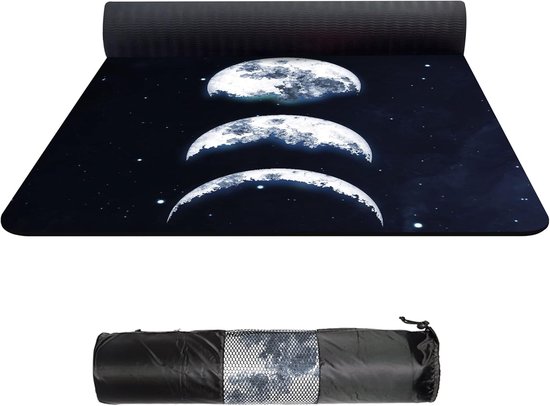 Grote Yogamat - Fitness Mat - Thuis Sporten - Antislip Grip - Extra Dik 6mm - YueShi