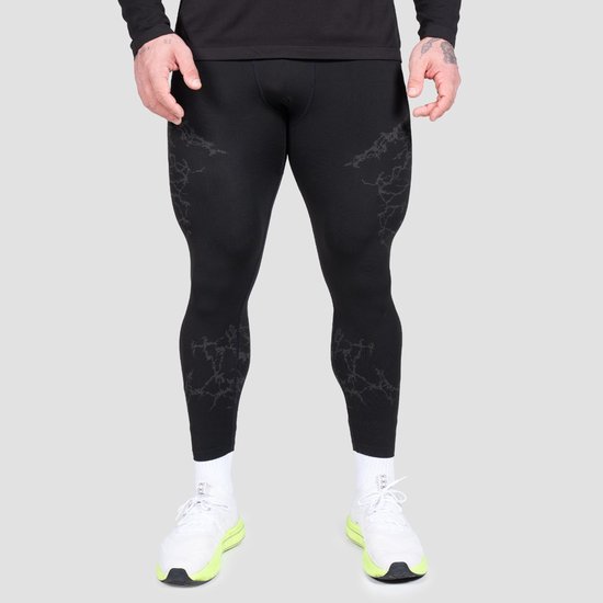 GymBeam Static Naadloze Legging Zwart XL