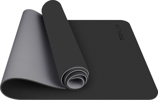 Gymnastiekmat, yogamat, bekleed & antislip voor fitness, pilates & gymnastiek, met draagriem van Gymna