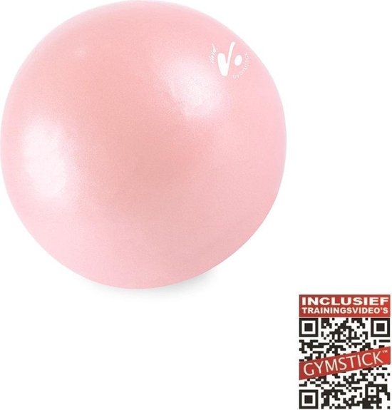 Gymstick Vivid Core Ball - Roze - 20 cm - Met Online Trainingsvideo's van Gymstick