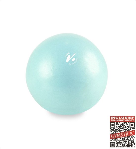 Gymstick Vivid Core Ball - Turquoise - 20 cm - Met Online Trainingsvideo's van Merkloos