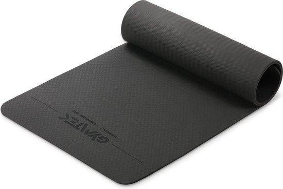 Gymtek® Yogamat 0,5cm - 181x61cm - Trainingsmat voor Pilates, Yoga & Fitness - Antislip Yoga Mat - Waterdicht van Merkloos
