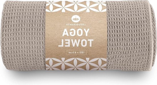 Handdoek voor Hot Yoga - Wet Grip & antislip - sneldrogende yogadoek met sterke grip - 183 x 61 cm van Dreamhawk