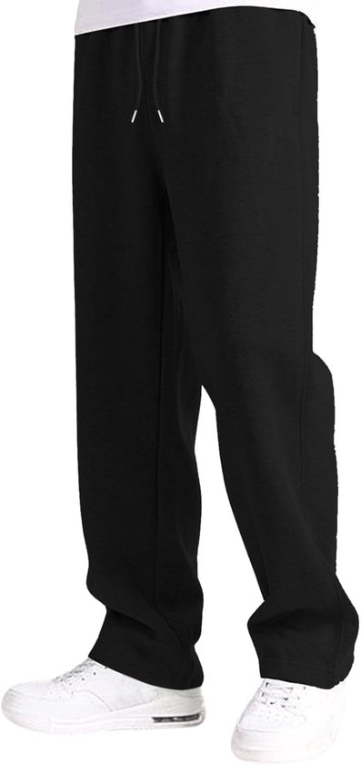 Heren Joggingbroek - Sportbroek Katoen - Casual Vrije Tijd - Ademend Materiaal - Met Zakken