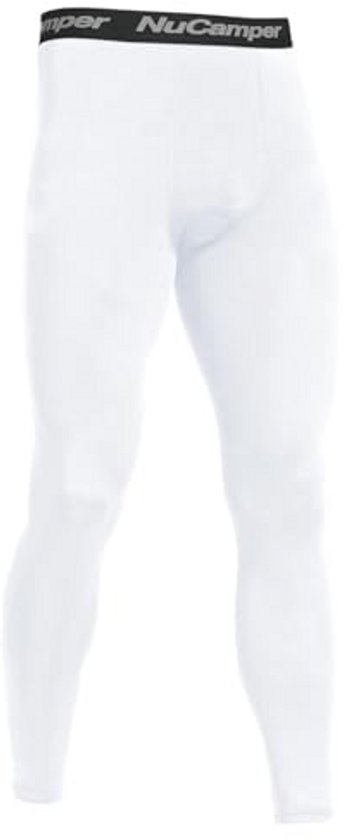 Herensport Compressie Leggings met Zakken - Thermische Lange Sportbroeken voor Hardlopen, Fietsen, Fitness, Hiken en Voetbal.
