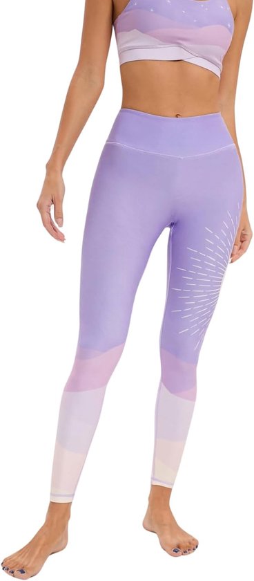 High Waist Yoga Leggings met Tummy Control - Super Zachte Fitness Broek voor Dames