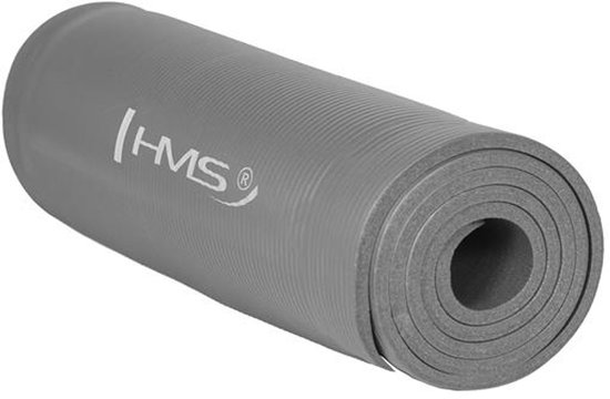 HMS YM03 Serie - Yogamat - Grijs - NBR - 183x61 cm
