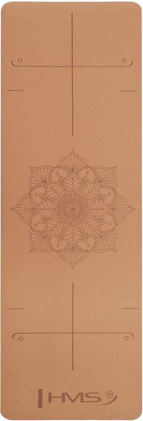 HMS YM11 Serie - Yoga Mat - TPE en Kurk - Antislip - Comfortabel van Merkloos