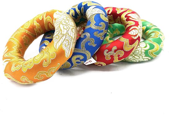 Hoepelkussen 12 cm (voor klankschaal 14-16 cm) Willekeurige kleur van Merkloos