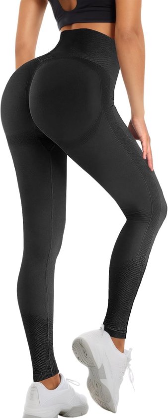 Hoge Taille Scrunch Butt Leggings voor Dames - Ondoorzichtig, Push-Up, Naadloos, Perfect voor Yoga en Fitness van hoge