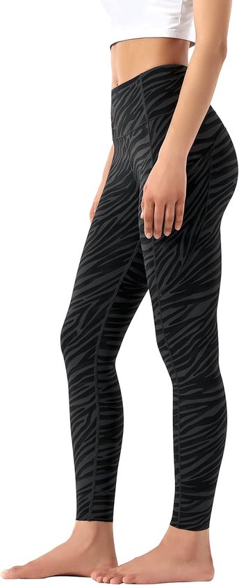 Hoge Taille Sportlegging Dames met Zakken - Yoga, Hardlopen en Fitness Tight