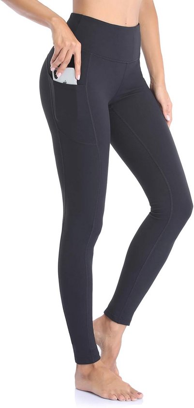 Hoge Taille Sportleggings voor Dames met Zakken - Ideaal voor Yoga en Fitness van Merkloos