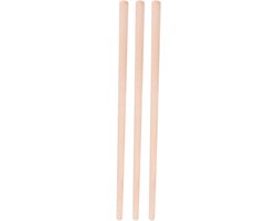 Houding Corrector Stok - Yoga Stick - Houding Verbeteren - Gladde Houten Uiteinden - 2x70 Cm - Houtkleur