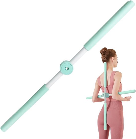 Houdingcorrectie Staaf voor Rug, Schouders en Nek - Flexibele Trainingsstok voor Yoga en Pilates
