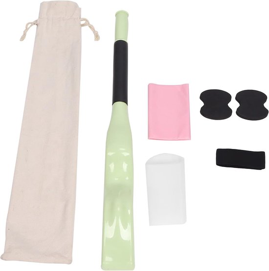 Houten Voetbrancard Set voor Ballet, Yoga & Dans - Wreef & Arch Enhancer met Stretchband