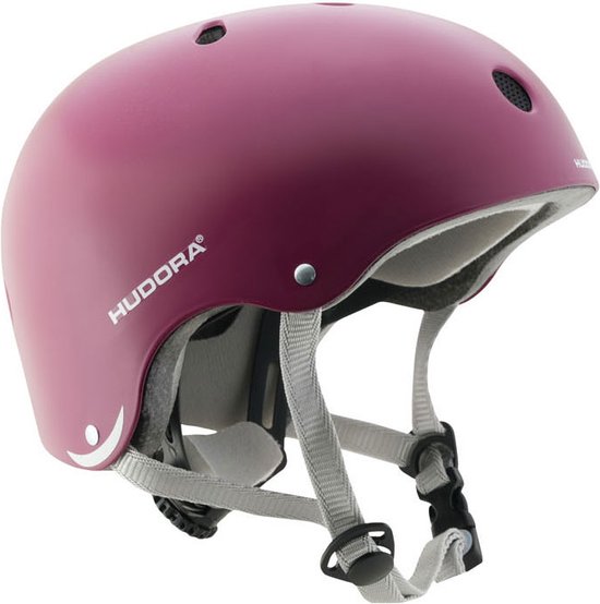 HUDORA Skate Helm - Berry XS (48-52) van HUDORA