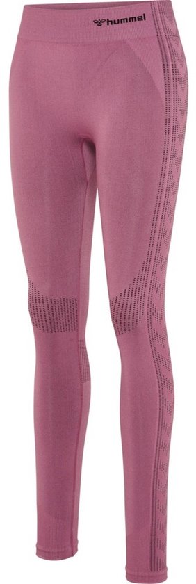 Hummel Damen Leggings Hmlshaping Seamless Mw Tights Heather Rose-XS van Merkloos