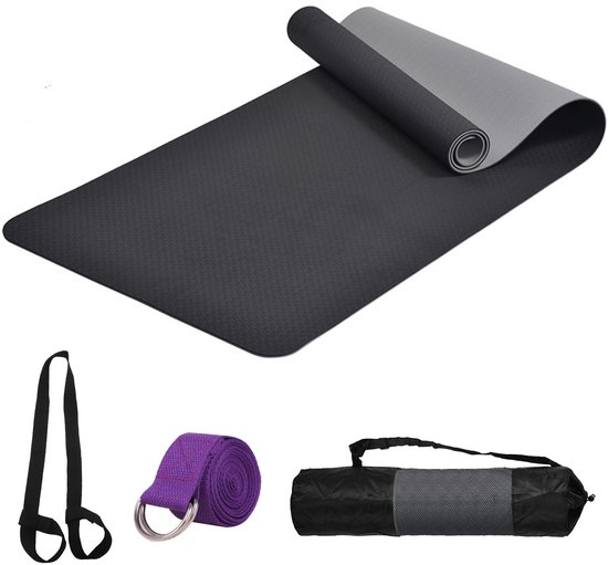 Ibenzoa® en comfortabele yogamat voor yoga, pilates en fitness