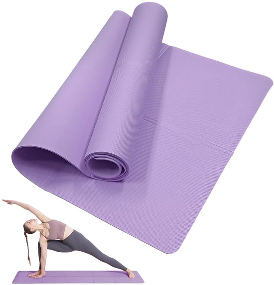 Ibenzoa® Opvouwbare Yogamat - Antislip EVA Gymmat 3mm - Draagbaar voor Yoga, Pilates, Fitness & Outdoor
