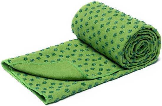 Ibenzoa® Premium Microvezel Yoga Handdoek - Extra Groot, Antislip, Mesh Tas