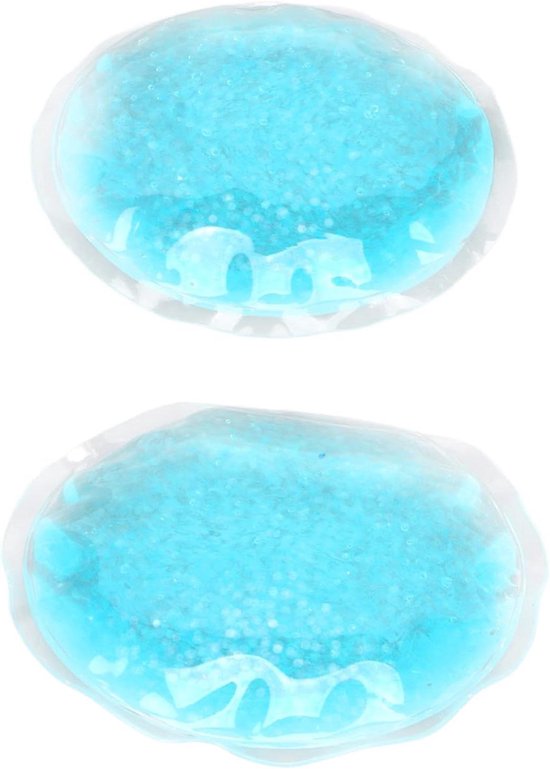 Ice Gel Eye Pad - Koelelement Ogen - Vermoeide Ogen - Verlicht Zwelling - 13 x 7 x 1 cm
