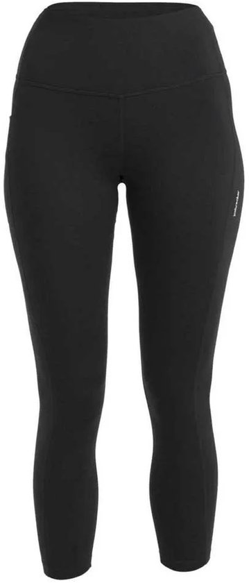 Icebreaker Merino 260 Fastray Ii 25´´ High Rise Leggings Zwart XL Vrouw van Merkloos