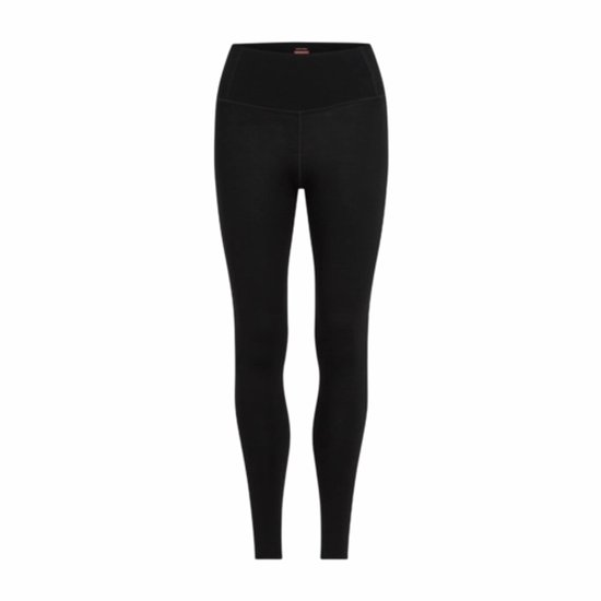 Icebreaker Merino 260 Tech High Rise Leggings Zwart XS Vrouw van Icebreaker