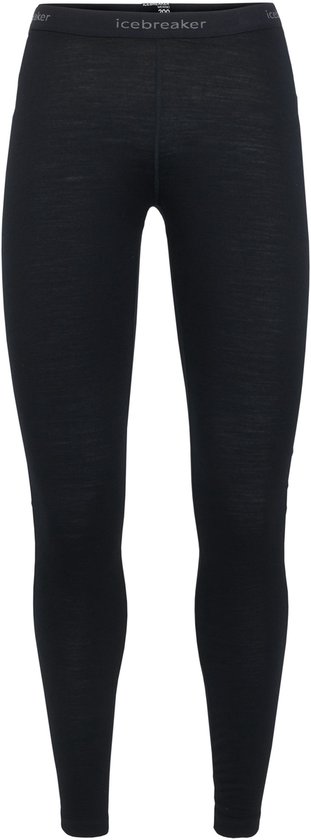 Icebreaker Women's Oasis Leggings Black - L van Icebreaker