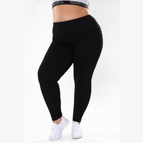 IMPULSE PLUS SIZE Anti-Cellulitis Legging voor Dames maat XXXL zwart