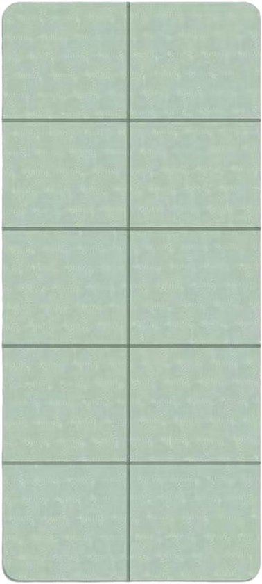 Inklapbare Yogamat - Fitnessmat Gymnastiekmat - Sporten Thuis - Antislip Oppervlak - 183 x 61 cm - A