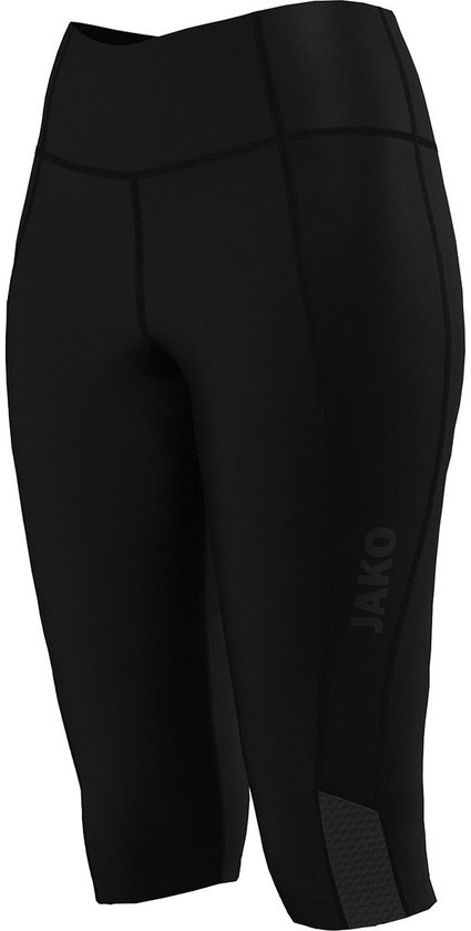 Jako Power Capri Tight Dames - Zwart | Maat: 40