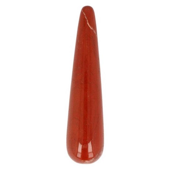 Jaspis rood massage griffel 7,5 cm van $