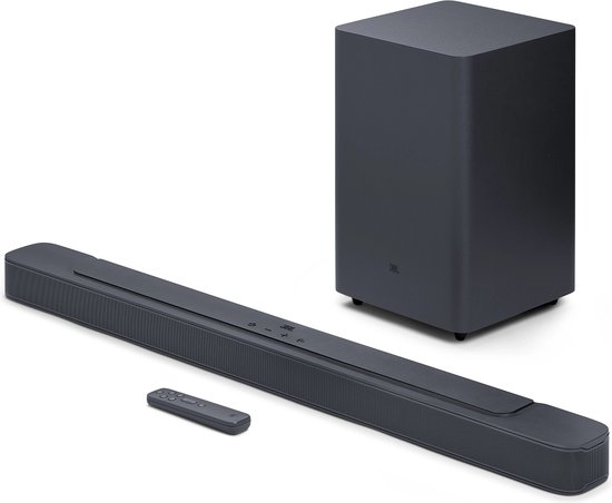 JBL Bar 2.1 - Soundbar met Draadloze Subwoofer geschikt voor TV - Deep Bass (MK2) - Zwart van JBL