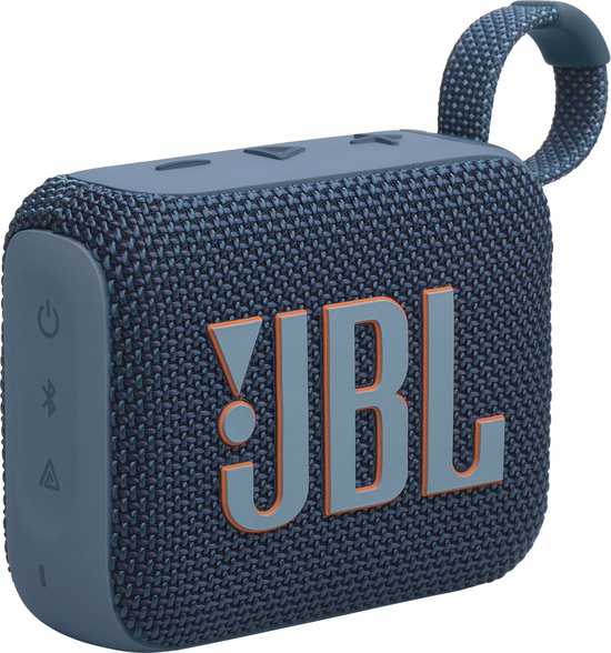 JBL GO 4 - Draadloze Bluetooth Mini Speaker - Blauw van JBL