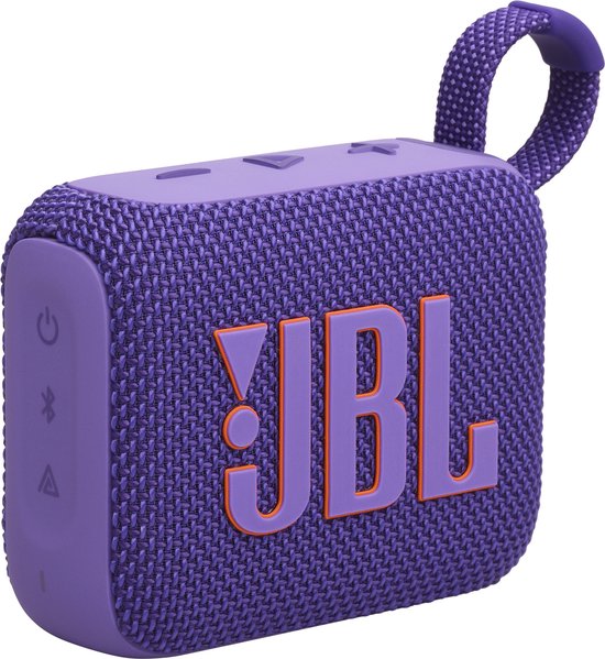 JBL GO 4 - Draadloze Bluetooth Mini Speaker - Paars van JBL