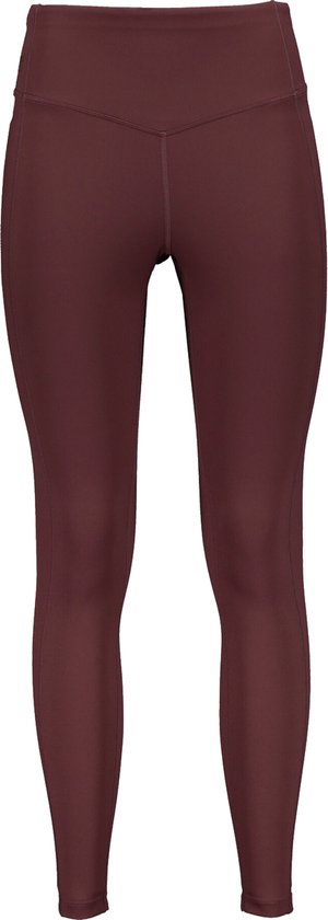 Joma Daphne Long Tights 800158-648, Vrouwen, Kastanjebruin, Leggings, maat: S van Merkloos