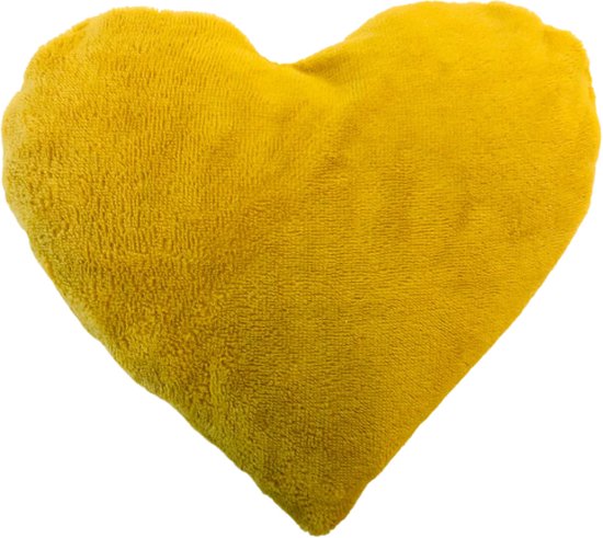 Jouw Knuffelkussen - Volwassenen - Okergeel van Moon&Jade