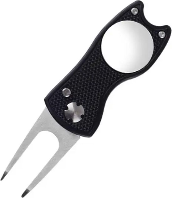 Jumada's - Pitchfork - Golf - Markeren van uw golfbal - Inclusief magnetische marker - Golfen van Jumada's