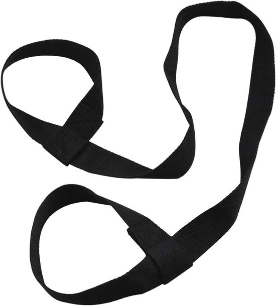 Jumada's - Yoga mat draagband - Draaghengsel - Yogamat vervoeren - Zwart van Merkloos