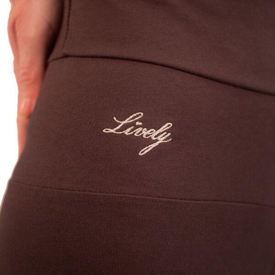 Jumpsuit-Yoga Legging-Sport legging-dames jumpsuit-bruin-Extra Small van Merkloos