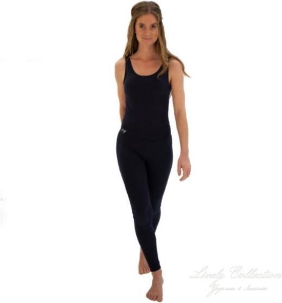 Jumpsuit-Yoga Legging-Sport legging-dames jumpsuit-Navy Blue-Small van Myka'sentials