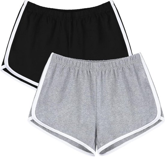 Katoenen Sport Shorts voor Dames - Ideaal voor Yoga, Hardlopen en Actieve Lifestyle