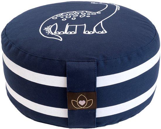 Kinder meditatiekussen dino - Lotus | Yoga kussen van Lotus